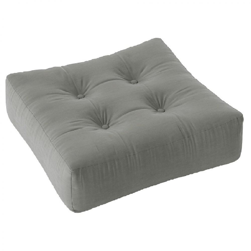 Pouf futon standard MORE POUF coloris gris